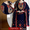 LAVINA 940 BLUE FULL EMBROIDERED COMPLETE 3 PIECE SUIT