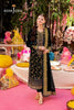 Asim Jofa Black Luxury Chiffon Embroidery 3piece Unstitched